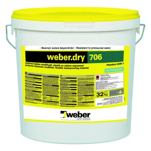 weber.dry 706 bitum esaslı sürme su yalıtımı