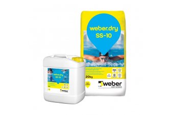 weber.dry SS-10 çimento esaslı çift komponentli su yalıtımı