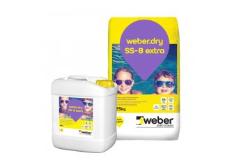 weber.dry SS-8 extra çift komponentli su yalıtımı