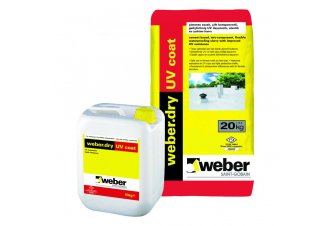 weber.dry UV coat uv dayanımlı çift komponentli su yalıtımı